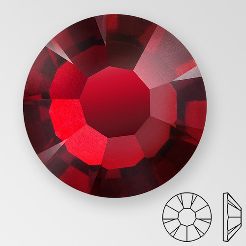 ss12 VIVID SIAM - PRECIOSA MAXIMA Flat Back, 15 facets, foiled ss12 VIVID SIAM - PRECIOSA MAXIMA Flat Back, 15 facets, foiled Product