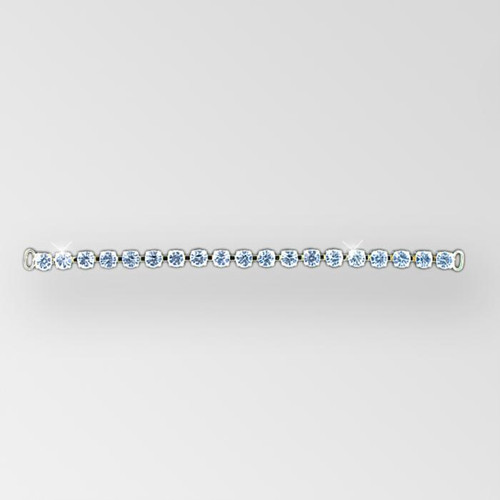 6 inch One Row Connector, Crystal, Gold, ss29 Product