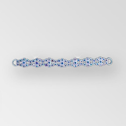 6 inch ss29/ss18 Crystal AB Silver Rhinestone Connector Product