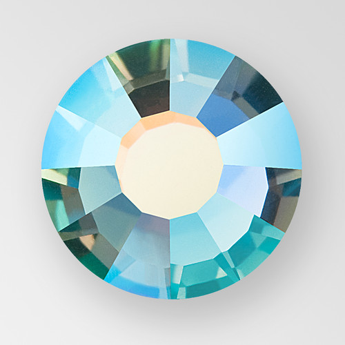 MC Chaton Rose in Aqua Bohemica AB color, size ss40, foiled back Product