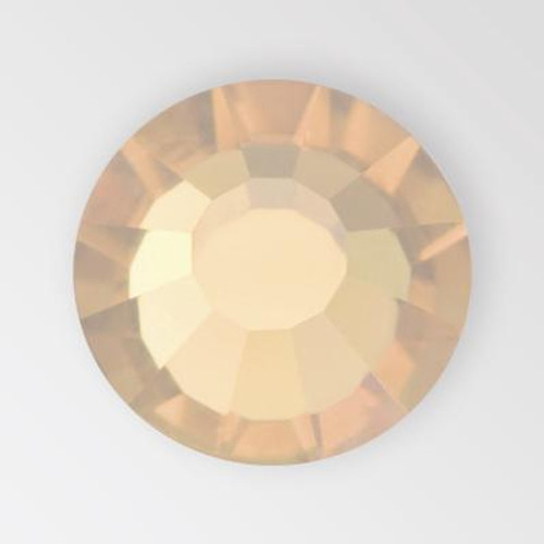 MC Chaton Rose in Lt. Colorado Topaz color, size ss20, foiled back Product