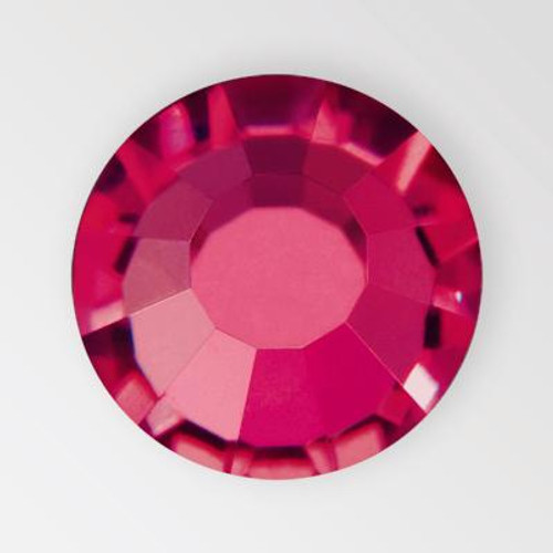 MC Chaton Rose in Ruby color, size ss30, foiled back Product