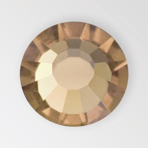 MC Chaton Rose in Smoked Topaz color, size ss12, foiled back Product