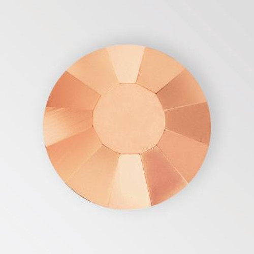 MC Hot Fix Chaton Rose in Capri Gold color, size ss10, foiled back Product