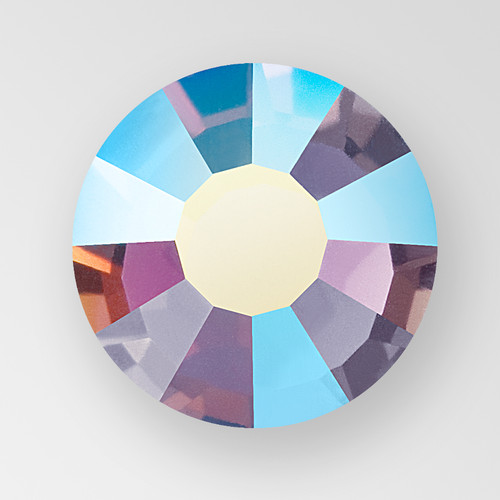 MC Hot Fix Chaton Rose in Tanzanite AB color, size ss10, foiled back MC Hot Fix Chaton Rose in Tanzanite AB color, size ss10, foiled back Product