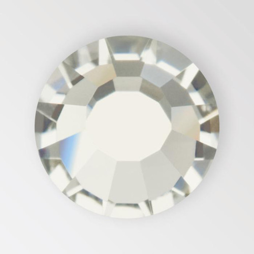 ss 12 Extra Hot Fix Chaton Rose in Black Diamond color Product