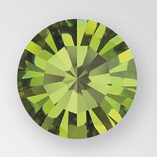 ss20 PRECIOSA MAXIMA MC Chaton, OLIVINE AB, foiled Product