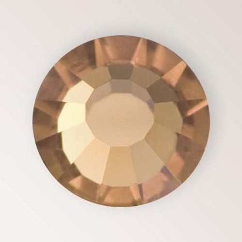 MC Chaton Rose in Smoke Topaz color, size ss6, foiled back Product