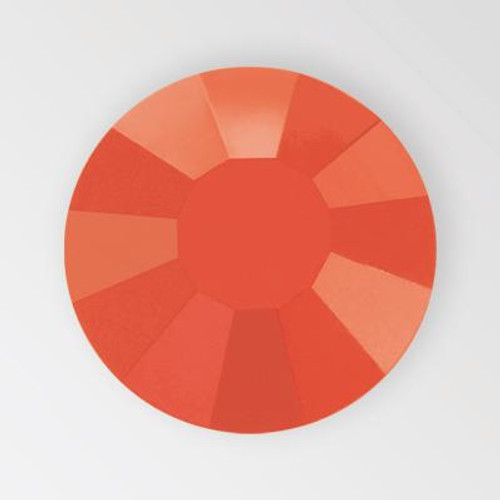 MC Hot Fix Chaton Rose in Coral color, size ss12, unfoiled back Product