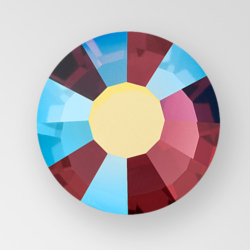 MC Hot Fix Chaton Rose in Burgundy AB color, size ss20, foiled back MC Hot Fix Chaton Rose in Burgundy AB color, size ss20, foiled back Product