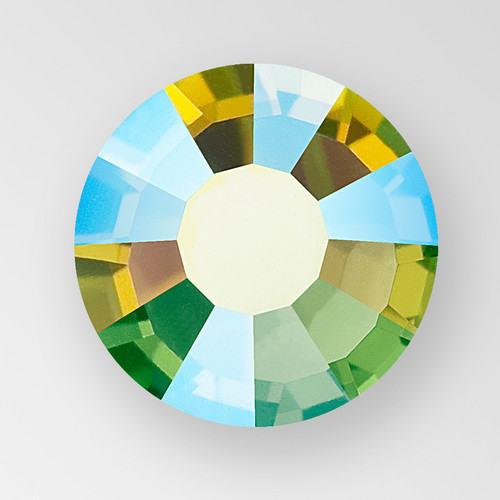 MC Chaton Rose in Peridot AB color, size ss20, foiled back, small package Product