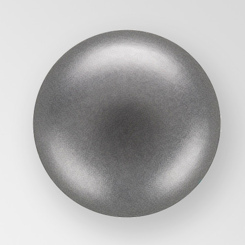 7mm PRECIOSA Glass Cabachon in Dark Gray Color Product