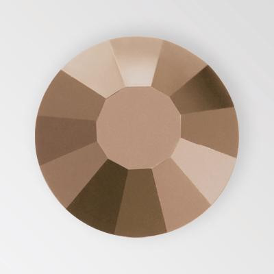 MC Hot Fix Chaton Rose in Brown Flare color, size ss20, foiled back, small package Product