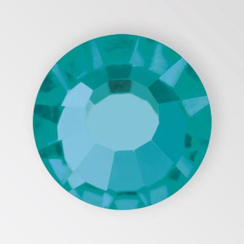 MC Hot Fix Chaton Rose in Blue Zircon color, size ss20, foiled back, small package Product