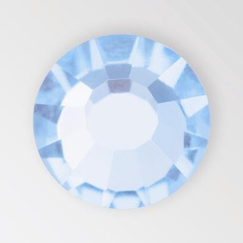 MC Hot Fix Chaton Rose in Lt. Sapphire color, size ss20, foiled back, small package MC Hot Fix Chaton Rose in Lt. Sapphire color, size ss20, foiled back, small package Product