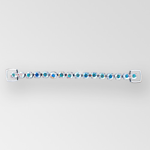 6.5 inch 1-row Rhinestone Connector with large loops, Crystal AB Silver, ss38 6.5 inch 1-row Rhinestone Connector with large loops, Crystal AB Silver, ss38 Product