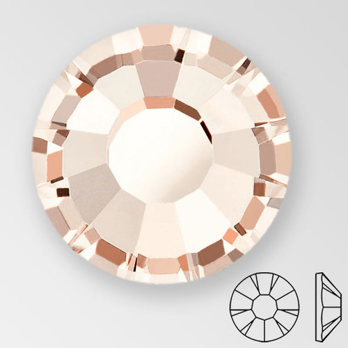 ss20 LIGHT GOLD QUARTZ - PRECIOSA MAXIMA Flat Back, 15 facets, foiled ss20 LIGHT GOLD QUARTZ - PRECIOSA MAXIMA Flat Back, 15 facets, foiled Product