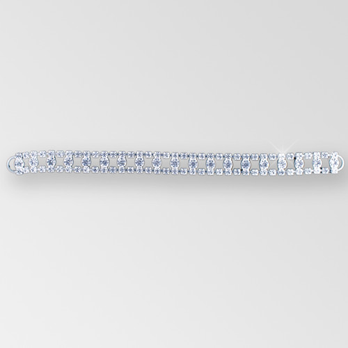9 inch Rhinestone Connector in Crystal Silver, ss18, ss29 Product