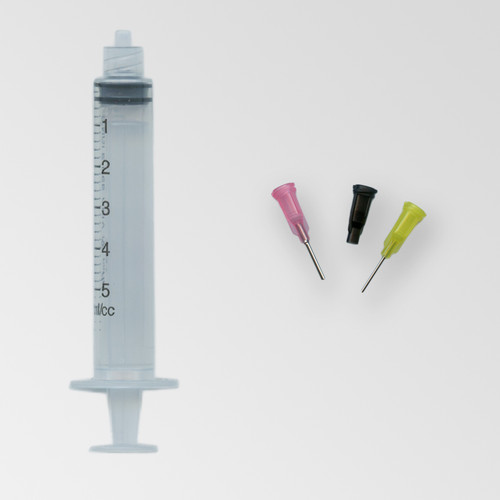 Glue Syringes with Tips for Gemtac Glue - Medium Viscosity, 4 pieces Product