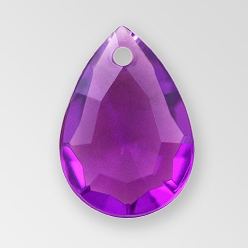 11mm Acrylic Drop Pendant, Amethyst color Product