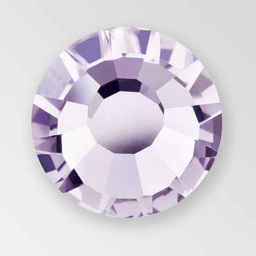 Hot Fix Chaton Rose in Pale Lilac color, size ss16, foiled back, small package Hot Fix Chaton Rose in Pale Lilac color, size ss16, foiled back, small package Product