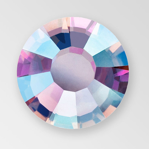 Hot Fix Chaton Rose in Pale Lilac AB color, size ss20, foiled back, small package Hot Fix Chaton Rose in Pale Lilac AB color, size ss20, foiled back, small package Product