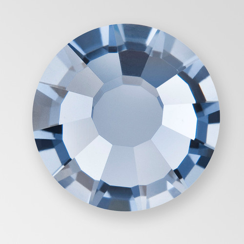 MC Hot Fix Chaton Rose in Denim Blue color, size ss16, foiled back Product