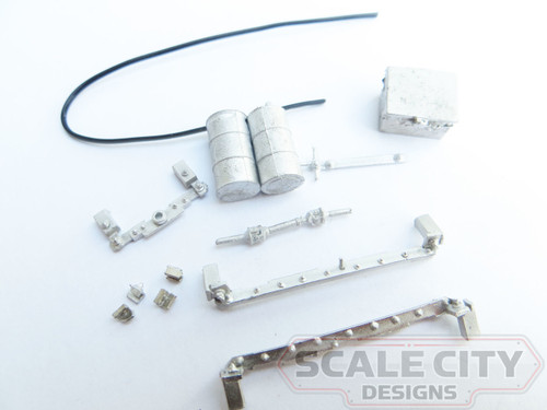 RB-137 Rail Flange Lubricator Dummy Kit O Scale Track Detail