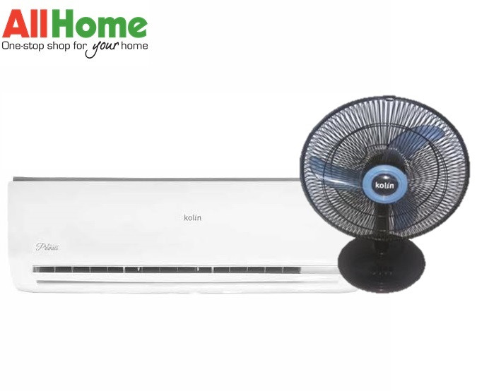 KOLIN KSMIW106H1M SPLIT TYPE AIRCON 1HP INVERTER WITH FREE DESK FAN