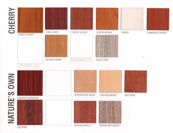MULTI-FORM Laminates 4x8ft Cherry and Nature's Own MULTI-FORM Laminates 4x8ft Cherry and Nature's Own