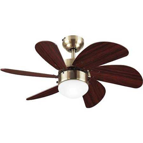 6T30ABD CEILING FAN TURBO SWIRL 6BLADE 30" ANTIQUE BRASS 6T30ABD CEILING FAN TURBO SWIRL 6BLADE 30" ANTIQUE BRASS