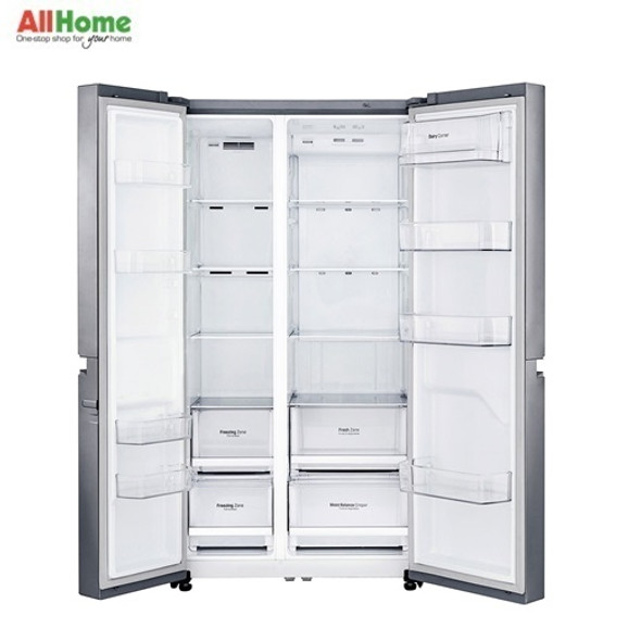 LG Side by Side Refrigerator 24cuft GR B247SLUW LG Side by Side Refrigerator 24cuft GR B247SLUW