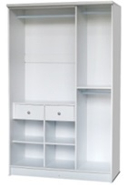 Florentine 3 Door 2 Drawer French Style Wardrobe In White Furniture123 Closet Small Bedroom Bedroom Wardrobe Bedroom Closet Design