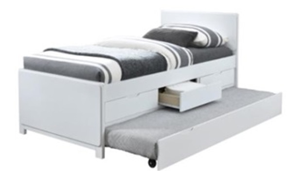 Myson Single Bed with Pull-out and Drawers Myson Single Bed with Pull-out and Drawers