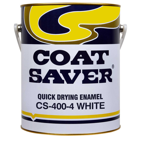 COATSAVER CS-400-4 QUICK DRY ENAMEL GLOSS WHITE 4L COATSAVER CS-400-4 QUICK DRY ENAMEL GLOSS WHITE 4L