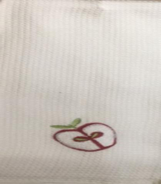 Apple Waffle Design Kitchen Towel Set of 3 Apple Waffle Design Kitchen Towel Set of 3