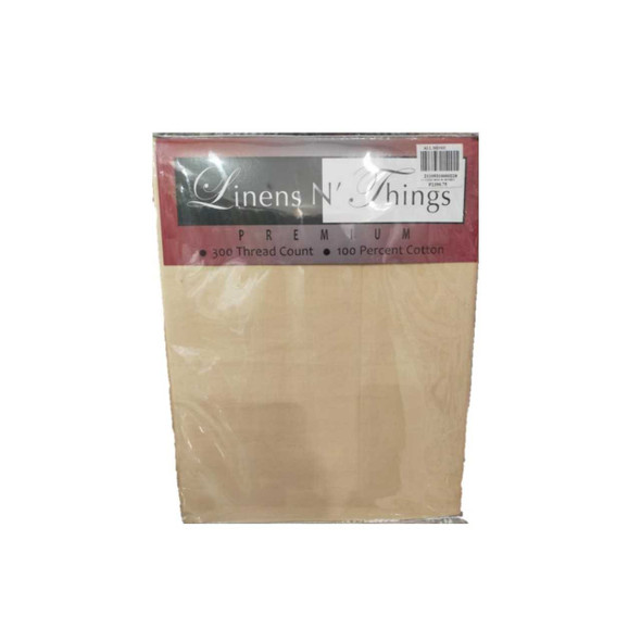 Linens N Things Twin Beige 4-Piece Bedsheet Linens N Things Twin Beige 4-Piece Bedsheet