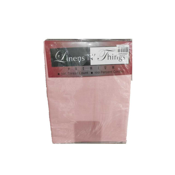 Linens N Things Queen Light Pink 3-Piece Bedsheet Linens N Things Queen Light Pink 3-Piece Bedsheet