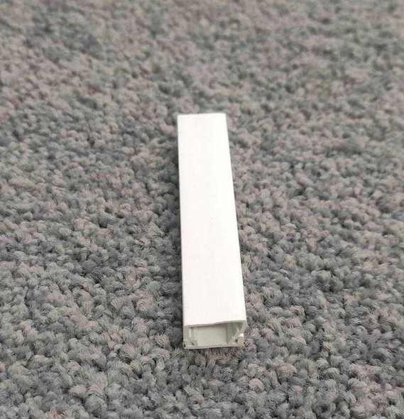 PVC Wire Moulding Rectangular White PVC Wire Moulding Rectangular White