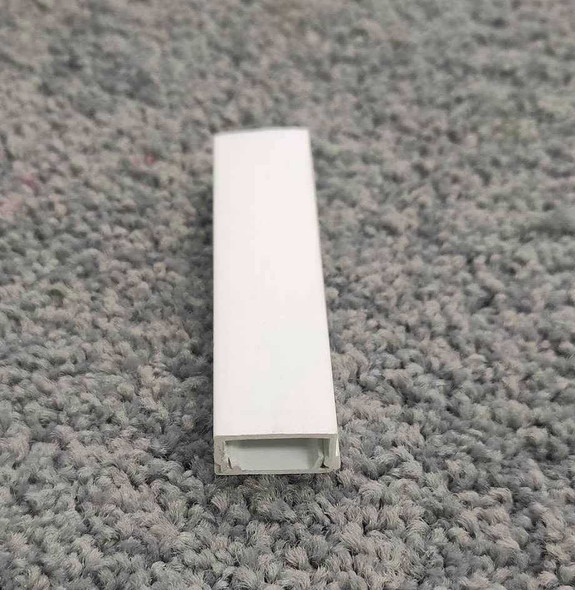 PVC Wire Moulding Rectangular White PVC Wire Moulding Rectangular White