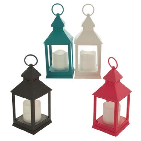 OS890 Decorative Glass Paned Flameless LED Lantern OS890 Decorative Glass Paned Flameless LED Lantern