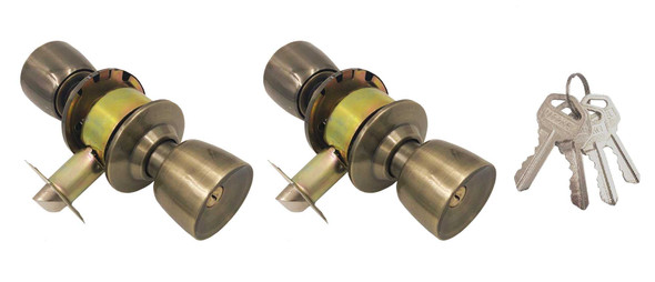 ENTRANCE CYLINDRICAL LOCKSET 2KEYS ALIKE AB G2 ENTRANCE CYLINDRICAL LOCKSET 2KEYS ALIKE AB G2