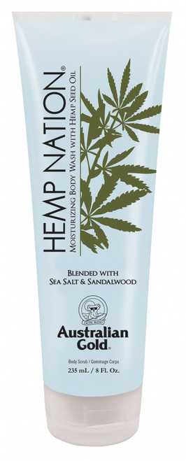 Hemp Nation Sea Salt & Sandalwood Body Wash - 235mL