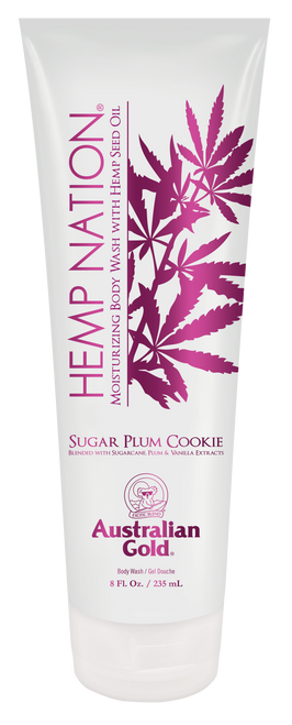 Hemp Nation Sugar Plum Cookie Body Wash - 235mL