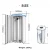 Merican F11R Standup 54 x 180w - Rubino Lamps - Tanning and Red Light