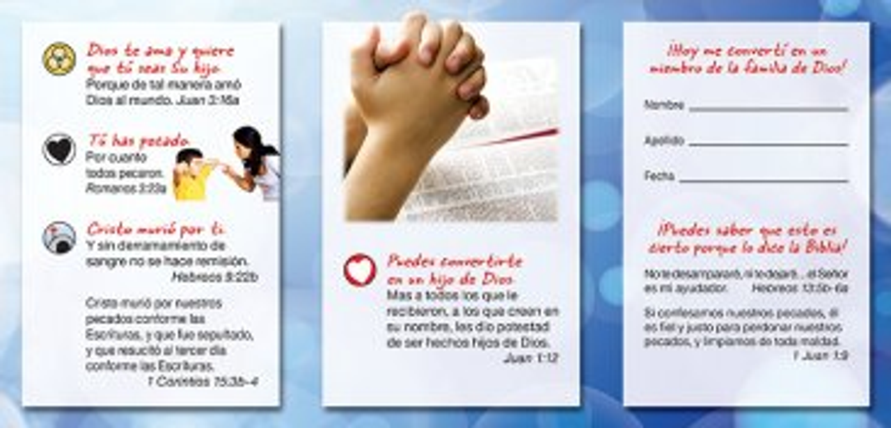 Como Puedes Concocer a Dios (tract)