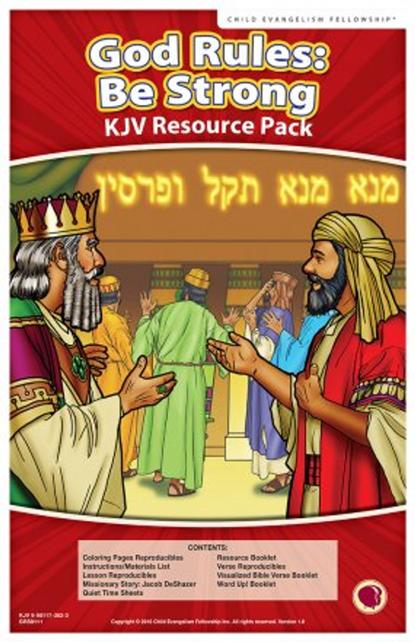 God Rules: Be Strong 2018 (resource pack KJV)