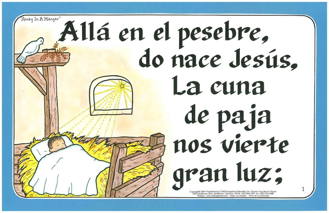 Alla En El Pesebre (Away in a Manger)