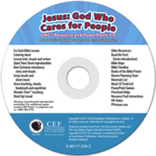 Jesus: God who cares for people 2017,2021  (PPT)