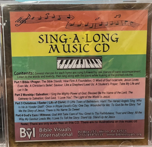 Sing A-long Music CD